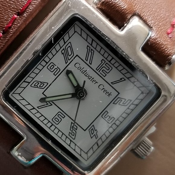 ColdWater Creek Watch Steel Tone Watch Women WRAP ME UP - Picture 8 of 8